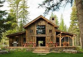 Choose from traditional plans to mobile tiny house plans that will allow you to change your small house plans plans architecture cottage plan cabins and cottages tiny house living bungalow cabins in the woods little houses. Rustic Cabin In Swan Valley Made Mainly Of Wood And Stone Barn House Design Barn House Plans Pole Barn Homes
