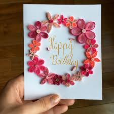Pandahall tutorial on how to make a quilling paper christmas card. Birthday Card Quilling Greeting Cards Quilling Art Paper Flowers Paper Quilling Handmade Car Paper Quilling Designs Quilling Designs Paper Quilling Cards