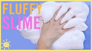 Youtube Diy Fluffy Slime Fluffy Slime Recipe Fluffy Slime
