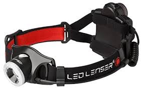 led lenser h7r 2 rechargable led headlamp black red brightness 300 lumens lit 60 hours opt 7298 japan genuine led lenser rechargeable headlamp headlamp