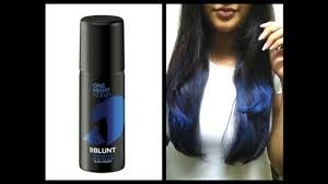 Hey, this video is based on how to get blue hair at home and how to apply bblunt colour hair spray. Bblunt Hair Spray Review Blue Youtube