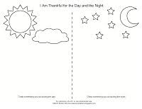 Seizure safe profile eliminates flashes and reduces color. Primarily Inclined Primary 1 Lesson 8 I Am Thankful For The Day And The Night