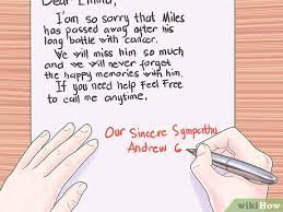 Writing a sympathy message is just as difficult as knowing what to say when someone dies. 3 Ways To Sign A Sympathy Card Wikihow