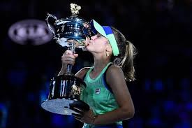 The boost sofia kenin enjoyed after her ao 2020 triumph meant that by time she advanced to the roland garros final later that year, there was. Surprise Package Kenin Stuns Muguruza To Win Australian Open Title Arab News