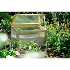 Frühbeete und hochbeete für balkon und garten im hornbach onlineshop. Dobar Fruhbeet 76 X 40 X 50 Cm Holz Natur Bauhaus