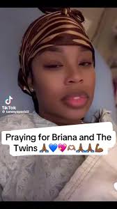 #Briana #twins #pain #congratulations #fyp #brianaandjohnell