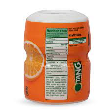 Calories 120 calories from fat Tang Orange 566 Gm Mawola Traders
