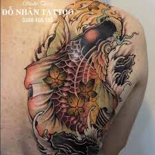 Hình xăm cá chép mặt quỷ kín tay, kín lưng. Tá»•ng Há»£p 50 Hinh XÄƒm Ca Chep Ä'áº¹p Nháº¥t Ä'á»— Nhan Tattoo