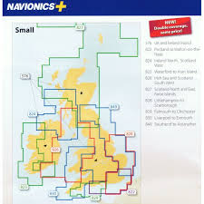 Navionics Plus Small Chart 824 Ireland North Scotland West Sd Msd
