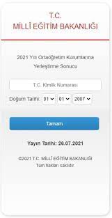 Maybe you would like to learn more about one of these? Tercihler Aciklandi Mi Lgs 2021 1 Yerlestirme Tercih Sonuclari Aciklandi Mi Nereden Bakilir Haberler