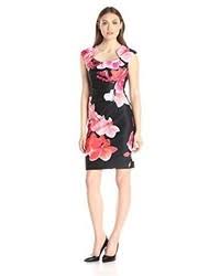 Calvin klein women's floral embroidered bell sleeve sheath dress. Women S Floral Dresses By Calvin Klein Lookastic