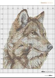 image result for wolf cross stitch patterns free pinterest