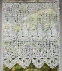 Quel rideau en macramé choisir pour sa décoration ? Rideaux En Macrame Brise Bise Lorient Motifs Sur Le Theme De La Mer