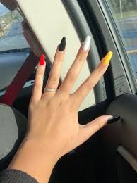 Nail Art 50 Simple Nail Art Designs In Multiple Colors Simple Nail Art Designs Acrylic Nails Simple Acrylic Nails