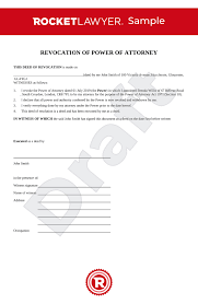 If you have, then it is a good thing, but if you have not done it yet, then you are at mistake. Revocation Of Power Of Attorney Uk Template