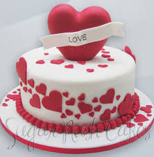 Attractive Birthday Cake For Wife Design Pin By Pepomia G On Valentine S Day Valentine Cake Holiday Cakes Happy Anniversary Cakes