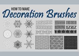.download designs from all vector packs. How To Make Decoration Brushes Tips Of The Month 1 By Chevisteyart Clip Studio Tips