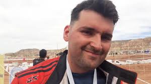 Franco Alvarez, ganador de la Senior del KCC en Rincón de los Sauces.  07/09/25.