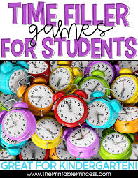 Quick Time Filler Games For Kindergarten Kindergarten Games Classroom Games Elementary Fun Classroom Games