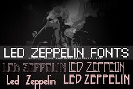 Led zeppelin font here refers to the font used in the logo of led zeppelin, which was an english rock band formed in 1968 using the name new yardbirds. Led Zeppelin Fonts By Thesoftersideav On Deviantart