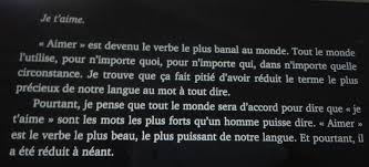Je T Aime Aimer Est Devenu Le Verbe Le Plus Banal Au Monde Et Pourtant Verbe Belles Citations Et Pourtant