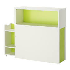 Kopfteil Mit Ablage Weiss Grun Speicherideen Ikea Ikea Kids