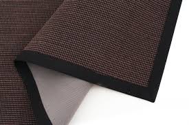 Sisalteppich auf mass sylt schutzmatten ch. Sisal Teppich Vitoria Schwarz Braun