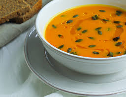 Homemade soup with roasted butternut squash. How To Make Creamy Butternut Squash Soup Vegetarian Recipe