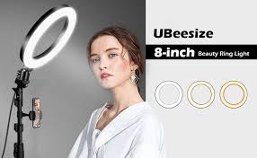 8 Selfie Ring Light With Tripod Stand Selfie Ring Light Beauty Ring Light Phone Holder