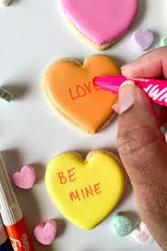 Oreo fudge dark fudge covered valentine's day sandwich cookies valentine cookies gift tin 1.11 lb 24 cookies total, chocolate, 1 count chocolate · 1.11 pound (pack of 1) 4.7 out of 5 stars 715 Valentine S Day Conversation Heart Cookies Tutorial Scrambled Chefs