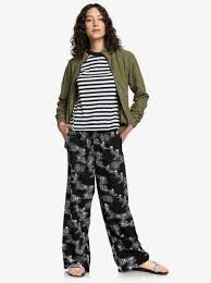 Nouveautés chaque jour · livraison rapide · dernières tendances Quiksilver Womens Pantalon Elastique En Viscose Pour Femme Eqwnp03007 Quiksilver