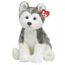 Black And White Beanie Baby Dog Ty Classic Beanie Babies Slush The Husky Plush Toy Baby Plush Toys Baby Beanie Baby Plush