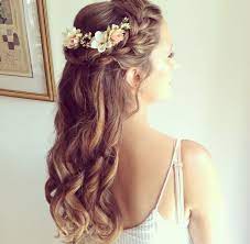 Pin By Beth 14 On Wedding Stuff Junior Bridesmaid Hair Hair Styles Bride Hairstyles