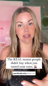 Tale as old as time…, 1️⃣ You raise your rates., 2️⃣ People don’t buy  immediately., 3️⃣ You start telling yourself the story that nobody wants to  pay what you’re charging., 4️⃣ You stop showing up the ...