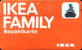 Functional Card Ikea Family Bezahlkarte Shops Furniture Germany Federal Republic Ikea Col De Ikea 0007