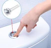 SHUBEIEUMI 2 Piezas Botones de Doble Descarga para Inodoro, 38mm Estándar  Botones del Tanque del Inodoro, para Cisterna WC Botón Reemplazo de Doble  ...
