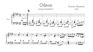 Odeon Ernesto Nazareth Paul Barton Piano Ernesto Nazareth Music Link Piano