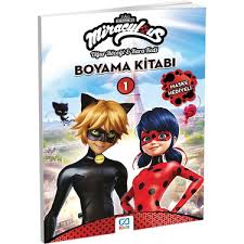 Miraculous Ugur Bocegi Ile Kara Kedi Boyama Kitabi 1 Kitabi