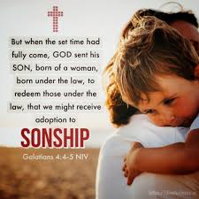 Adoption to Sonship - I Live For JESUS !