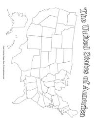 When a child colors, it improves fine motor skills, increases concentration, and sparks creativity. Map Of The United States Of America Coloring Page Free Printable Pdf From Primarygames
