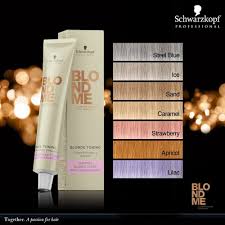 Schwarzkopf Professional Blond Me Blonde Toning Shades Toner For Blonde Hair Schwarzkopf Hair Schwarzkopf Hair Color