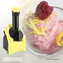 Lemon Raspberry Yonanas Yonanas North America Recipe Yonanas Yonanas Recipe Dessert Bullet Recipes