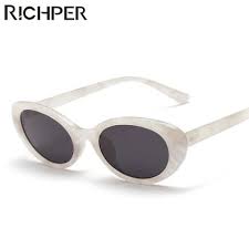 They are characterized by their flattened upper part. Vintage 90s Sunglasses Women Brand Designer Oval Sunglasses Cat Eye Ocean Lens Men Ladies Sun Glasses Oculos De Sol Sunglasses Oval Sunglasses Sunglasses Women