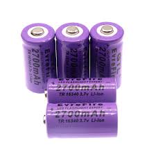 Batteries and cases, led flashlights & accessories. New 2700mah Rechargeable Li Ion 16340 Battery Universalbc Led Flashlight Expert 2700mah Ls 16340 3 7v Li Ion Purple Color Best Sale Abf3af Cicig