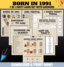 A punch of funny questions and their funny answers. Trivia Quiz Name The Celebrity 90s Trivia Games 30th Birthday Party Games Printable Born In 1991 30th Trivia Games Price Is Right Party Supplies Paper Party Supplies