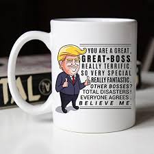 Boss man gift boss gifts for men boss gift for office boss gift ideas for birthday 2021 boss day leaving retirement farewell from coworkers createanameart 5 out of 5 stars (2,108) sale price $14.22 $ 14.22 $ 16.73 original price $16.73 (15%. Trump Mug Boss Mug Boss Gift Men Boss Gifts Funny Boss Gifts World S Best Boss Mug Funny Boss Mug Boss Gifts For Women Boss Gift Ideas Buy Online In Aruba At Aruba Desertcart Com