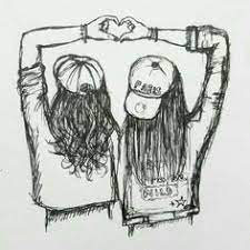 Adăugați fișa de colorat cu stele în favorite și distribuiți o. Pin By Chityne Conje On Cartoon Girl Drawing In 2020 In 2021 Bff Drawings Drawings Of Friends Birthday Gifts For Best Friend