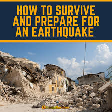 How To Survive And Prepare For An Earthquake Earthquake Preparedness Survival Survival Skills