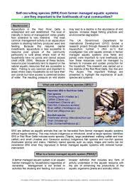 Check spelling or type a new query. Policy Brief Self Recruiting Species From Farmer Managed Aquatic Systems Are They Important To The Livelihoods Of Rural Communities