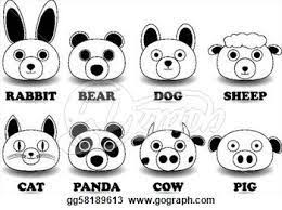 Pin By Sri Lakshmi On Art Arena Animal Faces Animal Drawings Easy Drawings